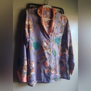 PODWER PRANCING TIGER LILAC SUPERSOFT SUMMER PJS